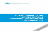 CONSTITUTION OF THE UNITED NATIONS INDUSTRIAL …