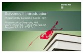 Solvency II Introduction