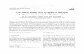 Experimental analysis of the mechanism of high-order ...