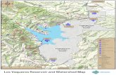 Los Vaqueros Reservoir and Watershed Map