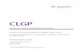 CLGP - Queen Mary University of London