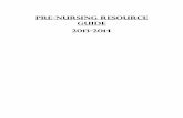 Pre-Nursing resource guide 2013-2014