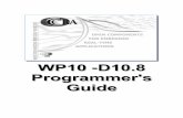 WP10 -D10.8 Programmer's Guide - MNIS
