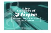 Live Concert of Hope - LLUMC