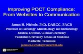 Improving POCT Compliance: From Websites to Communication