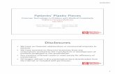 Patients’ Plastic Pieces - SOHM LIBRARY
