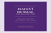 BAHÁ’Í BURIAL - bahai-library.com