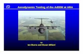 H Aerodynamic Testing of the A400M at ARA