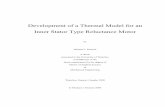 Development of a Thermal Model for an Inner Stator Type ...