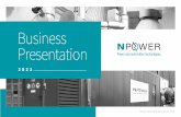 Business Presentation - NPower Generator