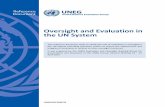 Oversight and Evaluation in the UN System