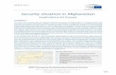 Security situation in Afghanistan