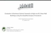 Evaluation of Nonlinear Seismic Demands of High-rise RC ...