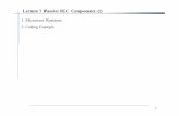 Lecture 7 Passive RLC Components (1)