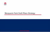 Macquarie Park Draft Place Strategy