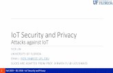 IoT Security and Privacy