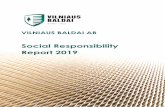 Social Responsibility Report 2019