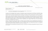LETTER AGREEMENT FOR PROFESSIONAL SERVICES