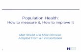 6-14-11-Evidence Based Metrics - Military Health System