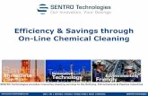 Efficiency & Savings through On-Line Chemical Cleaning