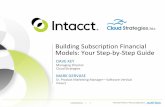 Building Subscription Financial Models: Your Step-by-Step ...