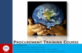 Procurement Training Course