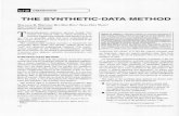 THE SYNTHETIC-DATA METHOD