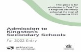 on-time application for transfer to secondary schooland a ...