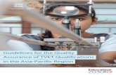 Guidelines for the Quality Assurance of TVET ...