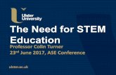 The Need for STEM Education