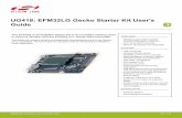 UG418: EFM32LG Gecko Starter Kit User's Guide