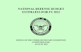 NATIONAL DEFENSE BUDGET ESTIMATES FOR FY 202