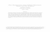 Price Discrimination along Multiple Dimensions: Theory and ...