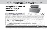 Raytherm™ Heating Boilers