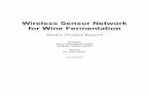 Wireless Sensor Network for Wine Fermentation