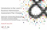 Introduction to the Level 3 Business Administrator ...