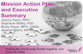 Mission Action Plan and Executive Summary Webinar Slides