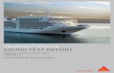 Sikafloor® Marine SOUND TEST REPORT