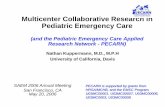 Multicenter Collaborative Research in Pediatric Emergency Care