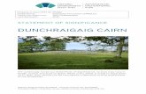 Dunchraigaig Cairn Statement of Significance