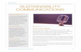 CS Sustainability Communications