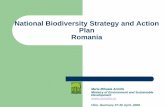 National Biodiversity Strategy and Action Plan Romania