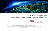 CPR European Mediation and ADR Guide