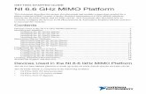 NI 6.6 GHz MIMO Platform