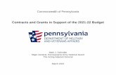 Contracts and Grants in Support of the 2021-22 Budget