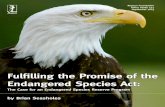 Fulfilling the Promise of the Endangered Species Act: The ...