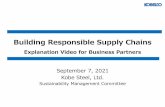 Building Responsible Supply Chains