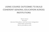 USING COURSE OUTCOMES TO BUILD COHERENT GENERAL …