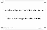 Leadership for the 21st Century - deepblue.lib.umich.edu