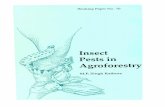 Insect Pests in Agrof orestry